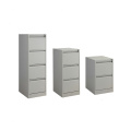 Knock Down Structure Vertical 2 Drawer Metal Storage Cabinet